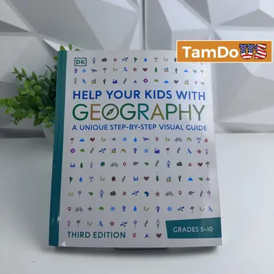 Help Your Kids With Geography (Grades 5–10) – DK Book, 3rd Edition - New - Real photo at TamDo.us
