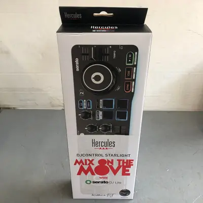Hercules DJControl Starlight 2-Deck DJ Controller for Serato DJ Lite Portable - Thumbnail 9