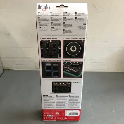 Hercules DJControl Starlight 2-Deck DJ Controller for Serato DJ Lite Portable - Thumbnail 6