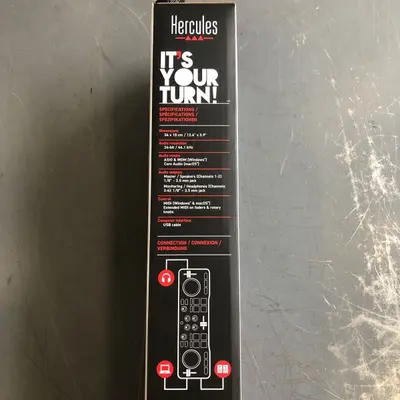 Hercules DJControl Starlight 2-Deck DJ Controller for Serato DJ Lite Portable - Thumbnail 7