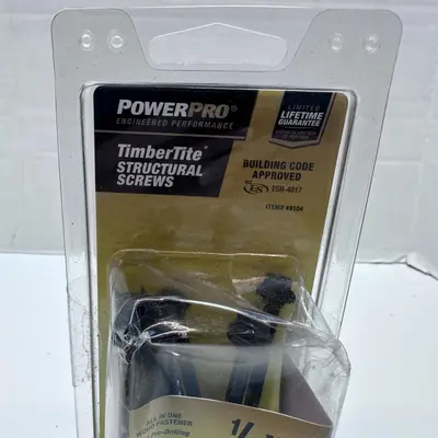 Hillman Power Pro TimberTite Structural Screws 1/4" x 4" - 10 pc - Thumbnail 4