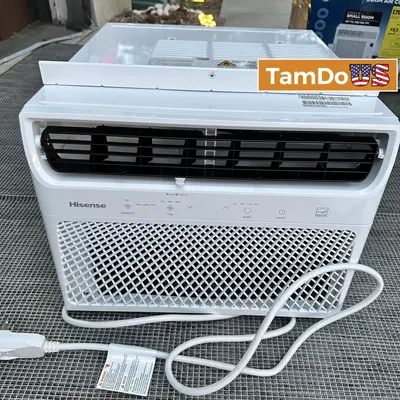 Hisense Medium Room Window Air Conditioner, Remote Included (115V, 10000-BTU) - New Open Box - Real photo at TamDo.us