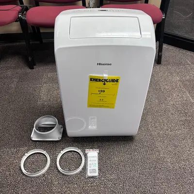 Hisense AP0722CW1W 7000 BTU Portable Air Conditioner 300 Sq Ft 115V Smart WiFi - Thumbnail 10