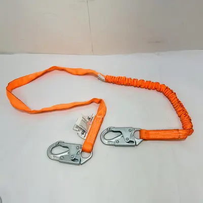 Honeywell Miller Titan Shock-Absorbing Lanyard T5111-Z7/6FTAF, 6ft, 900lbs - Thumbnail 5