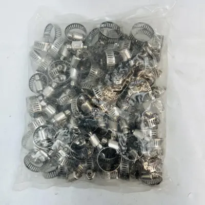 Hose Clamps 13–19mm – Stainless Steel Worm Gear Clamps (Pack of X) - Thumbnail 2