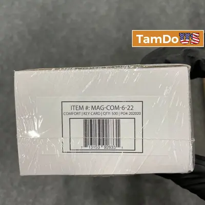 Hospitality 1 Source MAG-COM-6-22 Magstripe Hotel Key Cards – QTY: 500 - New - Real photo at TamDo.us