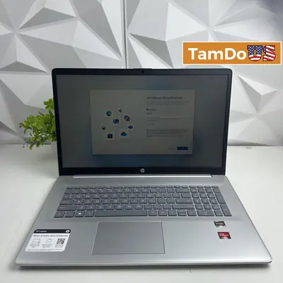 HP 17 Laptop, 17.3" FHD, AMD Ryzen 5 7530U, 8GB, 512GB SSD - Excellent - Real photo at TamDo.us