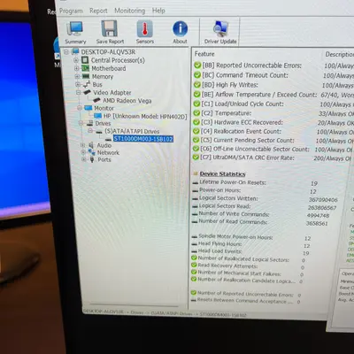 HP 22-df0023w All-in-One PC, 22" Touch, Ryzen 3 3250U, 8GB, 1TB HDD, Black - Thumbnail 8