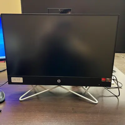 HP 22-df0023w All-in-One PC, 22" Touch, Ryzen 3 3250U, 8GB, 1TB HDD, Black - Thumbnail 5