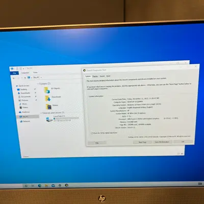 HP 24-dp0124 All-In-One PC, 24-inch Touch, Ryzen 5, 8GB, 1TB SSD - Thumbnail 8
