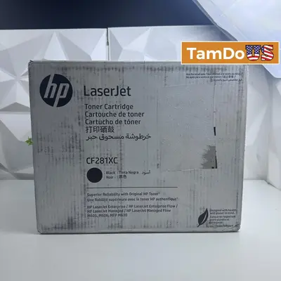 HP CF281XC 81X Black Toner Cartridge - High Yield Compatible - New - Real photo at TamDo.us