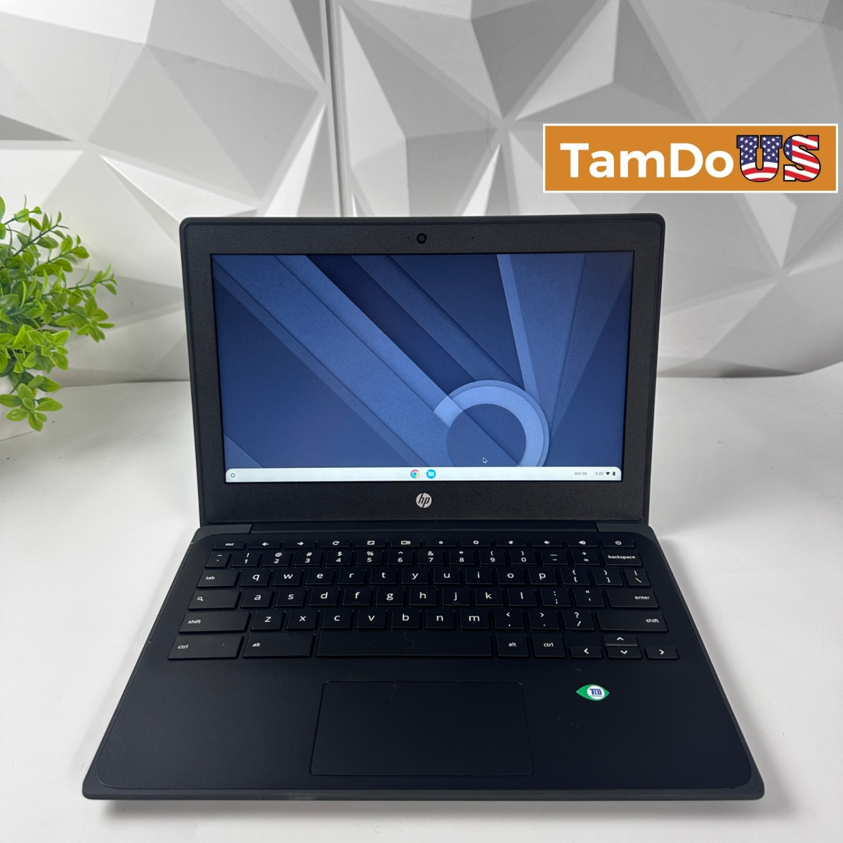 HP Chromebook 11MK G9 EE, 11.6" HD, MediaTek MT8183, 4GB RAM, 32GB eMMC ChromeOS - Photo 1 - Real photo at TamDo.us