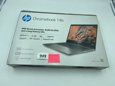 HP Chromebook 14" FHD, AMD Ryzen 3-3250C, 4GB RAM, 128GB SSD - Thumbnail 7