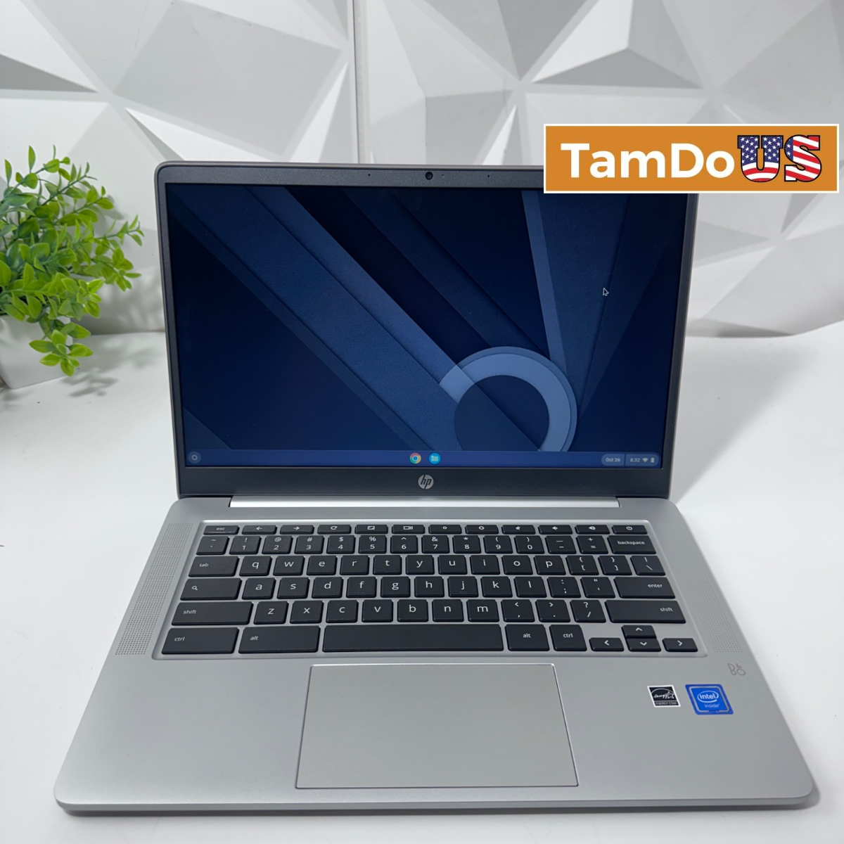 HP Chromebook 14a-na0226nr 14" HD, Celeron N4120, 4GB RAM, 64GB eMMC, ChromeOS - Photo 1 - Real photo at TamDo.us