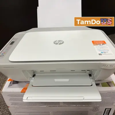 HP DeskJet 2755e Wireless Color All-in-One Printer - Excellent - Real photo at TamDo.us