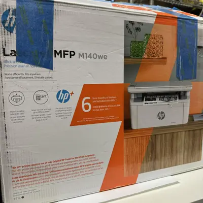 HP LaserJet MFP M140we All-in-One Wireless Black & White Printer - Thumbnail 4