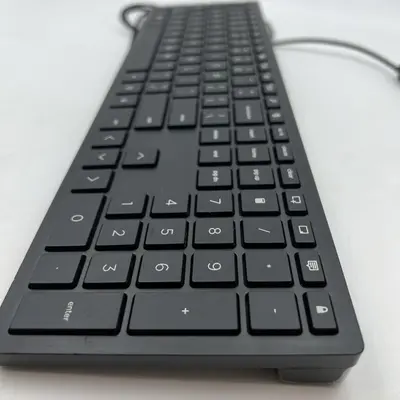 HP Lifestyle Wired Keyboard, Black - Thumbnail 4