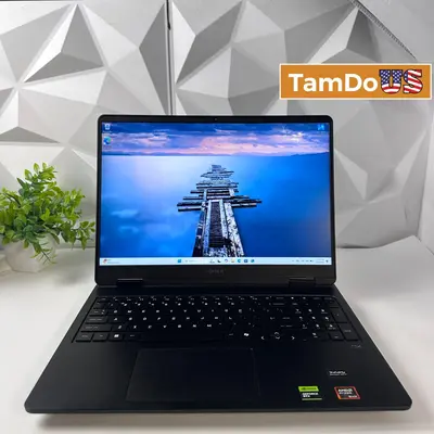 HP OMEN 16" 2K 144Hz Gaming Laptop, Ryzen 9 8940HX, 32GB DDR5, 1TB SSD, RTX 5060 - Good - Real photo at TamDo.us