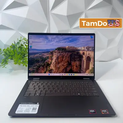 HP OmniBook X Flip 14-kc0013dx 14" 2K Touch, Ryzen AI 5 430, 16GB DDR5,512GB SSD - New Open Box - Real photo at TamDo.us