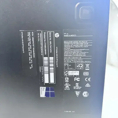 HP ProDesk 400 G4 SFF Desktop, Intel Pentium G4400, 8GB, 960GB Storage - Thumbnail 6