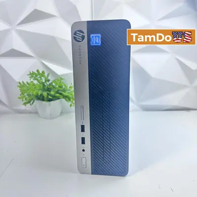HP ProDesk 400 G4 SFF Desktop, Intel Pentium G4400, 8GB, 960GB Storage - Excellent - Real photo at TamDo.us
