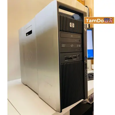 HP Z800 Workstation Desktop, Intel Xeon E5606, 24GB, Quadro 4000 - Good - Real photo at TamDo.us