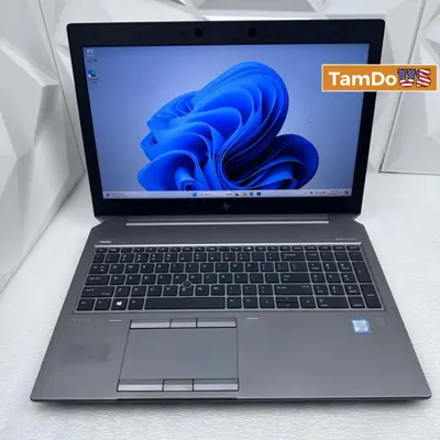 HP Zbook 15 G6 Laptop, 15.6-inch, i5-9400H, 16GB, 256GB SSD, Quadro T1000 - Good - Real photo at TamDo.us