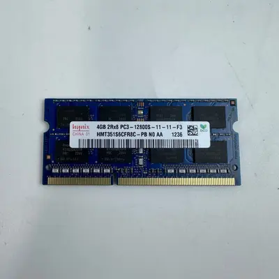 hynix 4GB 2Rx8 PC3-12800S DDR3 1600MHz SO-DIMM Laptop RAM - Thumbnail 3