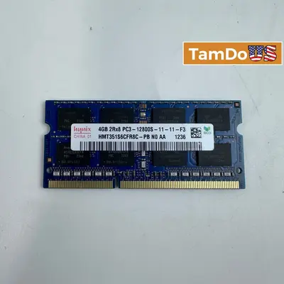 hynix 4GB 2Rx8 PC3-12800S DDR3 1600MHz SO-DIMM Laptop RAM - Thumbnail 1
