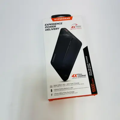 HyperGear 10000mAh Power Bank 20W USB-C PD Fast Charge - Thumbnail 2