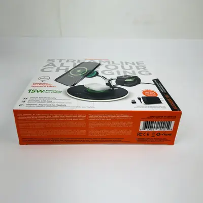 HyperGear 3-in-1 Wireless Charger – MagSafe for iPhone, AirPods, Apple Watch - Thumbnail 5