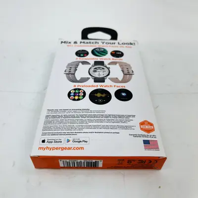 Hypergear Activ8 Smartwatch - Heart Rate, Sleep Monitor, IP67, 3 Bands Bundle - Thumbnail 2