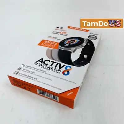 Hypergear Activ8 Smartwatch - Heart Rate, Sleep Monitor, IP67, 3 Bands Bundle - Thumbnail 1