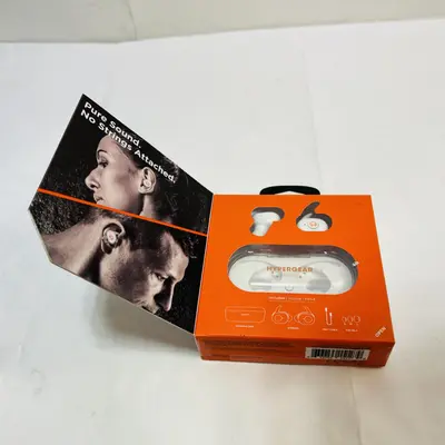 HyperGear Active True Wireless Earbuds, 15H Playtime, Sweatproof, White - Thumbnail 5