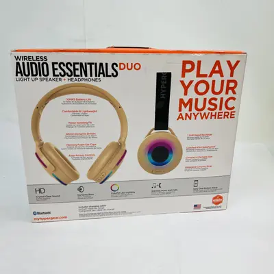 HyperGear Audio Essentials Duo Wireless Bluetooth Headphones - Thumbnail 2