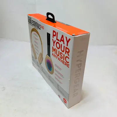 HyperGear Wireless Audio Essentials Duo Light Up Bluetooth Speaker Headphones - Thumbnail 4