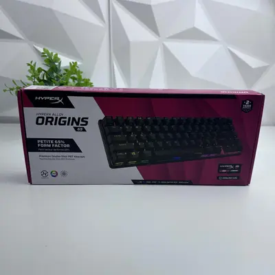 HyperX Alloy Origins 65 Gaming Keyboard - Red Linear - Petite 65% Form Factor - Thumbnail 3