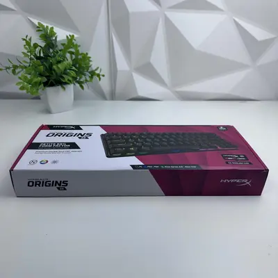 HyperX Alloy Origins 65 Gaming Keyboard - Red Linear - Petite 65% Form Factor - Thumbnail 9