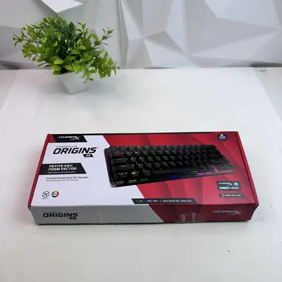 HyperX Alloy Origins 65 Mechanical Gaming Keyboard, RGB, Aqua Tactile Switches - Thumbnail 4