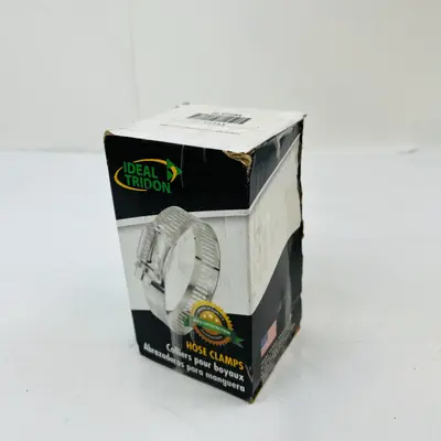 Ideal Tridon Hose Clamps Stainless Steel  5 3/4 Size 40 - Box of 9 - Thumbnail 1