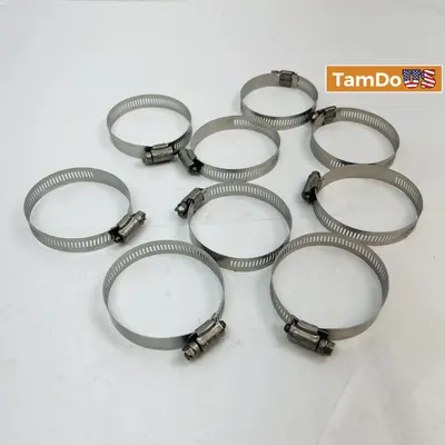 Ideal Tridon Hose Clamps Stainless Steel  5 3/4 Size 40 - Box of 9 - Thumbnail 6