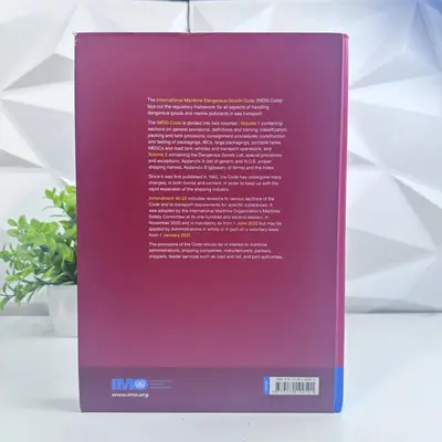 IMDG Code 2020 Edition Vol 1 & 2, Amendment 40-20, IMO Maritime Books - Thumbnail 7