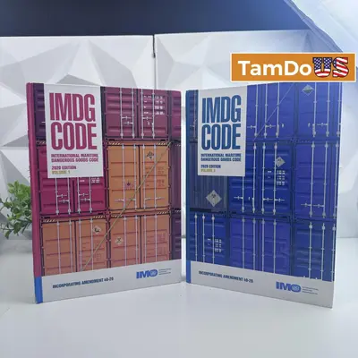 IMDG Code 2020 Edition Vol 1 & 2, Amendment 40-20, IMO Maritime Books - Excellent - Real photo at TamDo.us