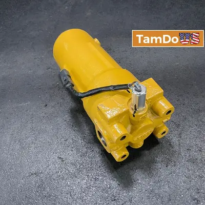 Industrial Hydraulic Filter Housing Base Assembly FOR Caterpillar Heavy Equipmen - Thumbnail 1