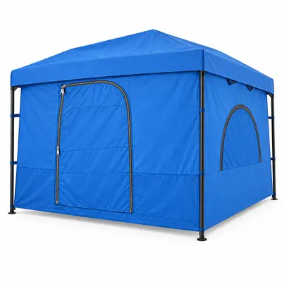 Inner Tent for 10x10 Straight Leg Canopy Pop Up Gazebo Camping Blue SKU 10106 - New - Real photo at TamDo.us