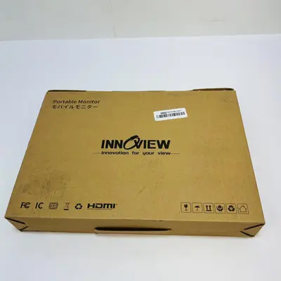 INNOCVIEW Portable Monitor INVPM406, 15.6" FHD, USB-C, HDMI, Slim Design - Thumbnail 5