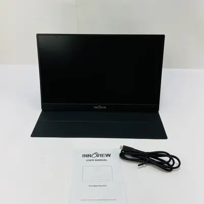 INNOCVIEW Portable Monitor INVPM406, 15.6" FHD, USB-C, HDMI, Ultra Slim - Thumbnail 2