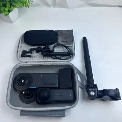 Insta360 X5 8K 360 Action Camera Essentials Bundle Black Pocket Cam Waterproof - Thumbnail 9