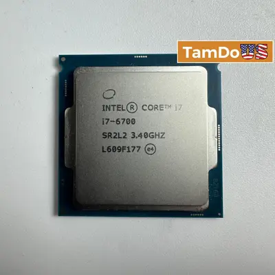 Intel Core i7-6700 SR2L2 3.40GHz Quad Core LGA1151 Desktop CPU Processor - Good - Real photo at TamDo.us
