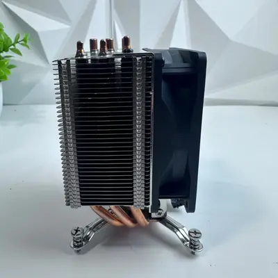 Intel OEM Desktop CPU Air Cooler Heatsink 4 Copper Heatpipes Fan - Thumbnail 3